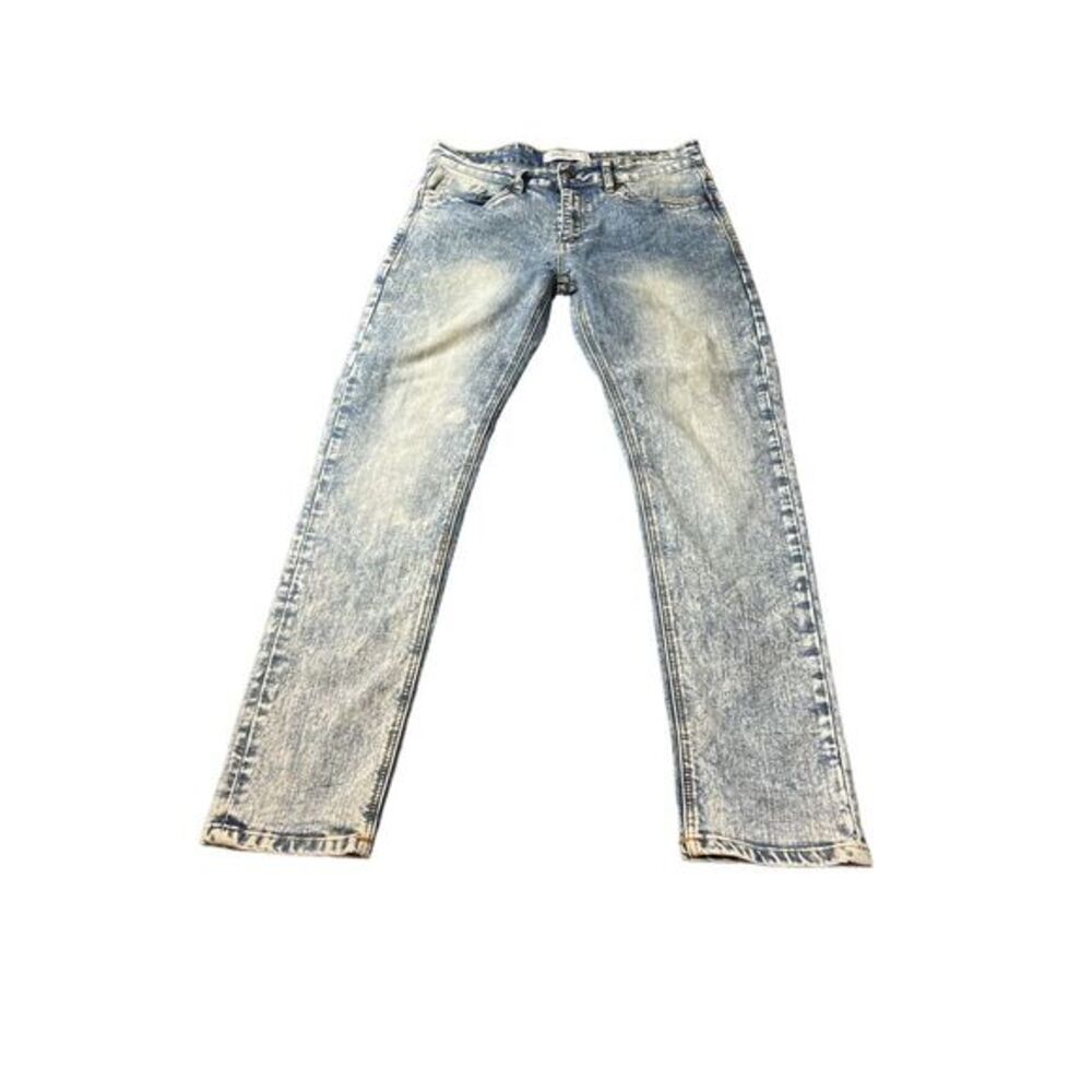 Stitches & Rivets Men's Light Washed Denim Jeans Straight‎ Size 32/32